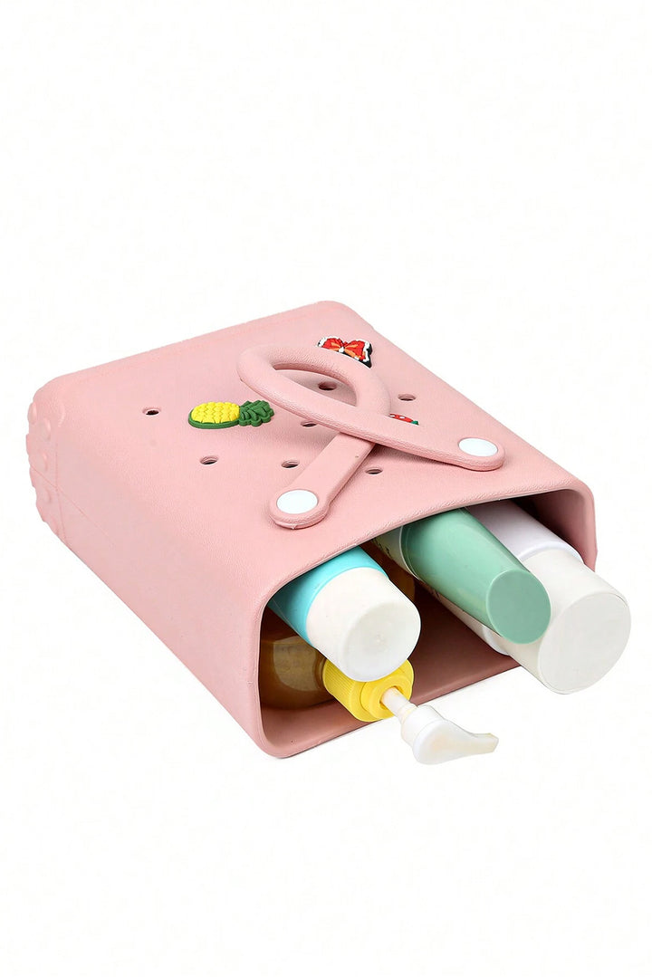 Waterproof EVA Random Decorations Hollow Tote Bag
