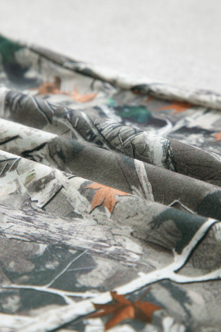 Beige Camo Woodland LOVE LIKE JESUS Casual Tee