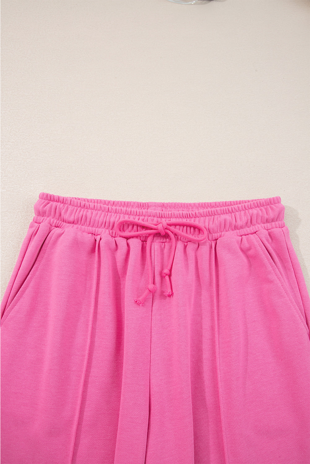 Sachet Pink Collared Pullover and Central Seam Pants Set