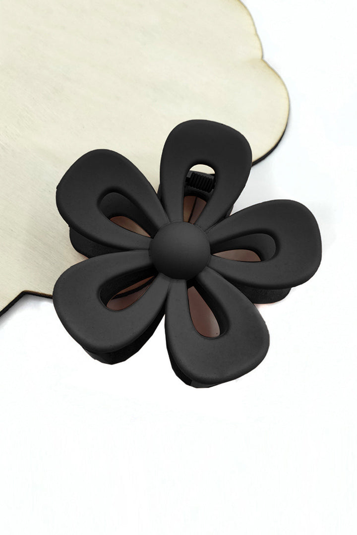Sweet Hollowed Flower Shape Claw Clip