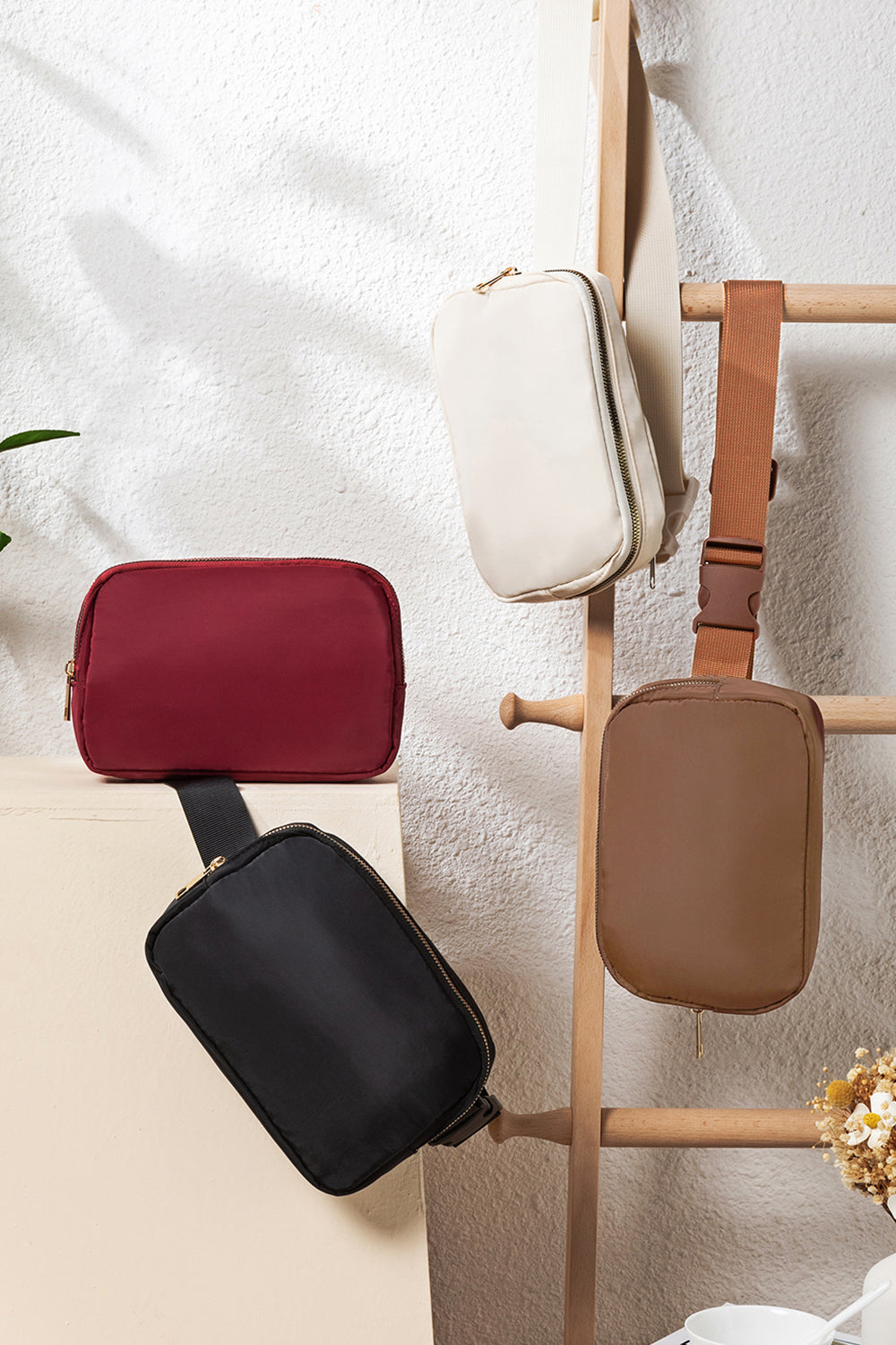 Wasserdichte Umhängetasche mit Reißverschluss 20*5*14cm