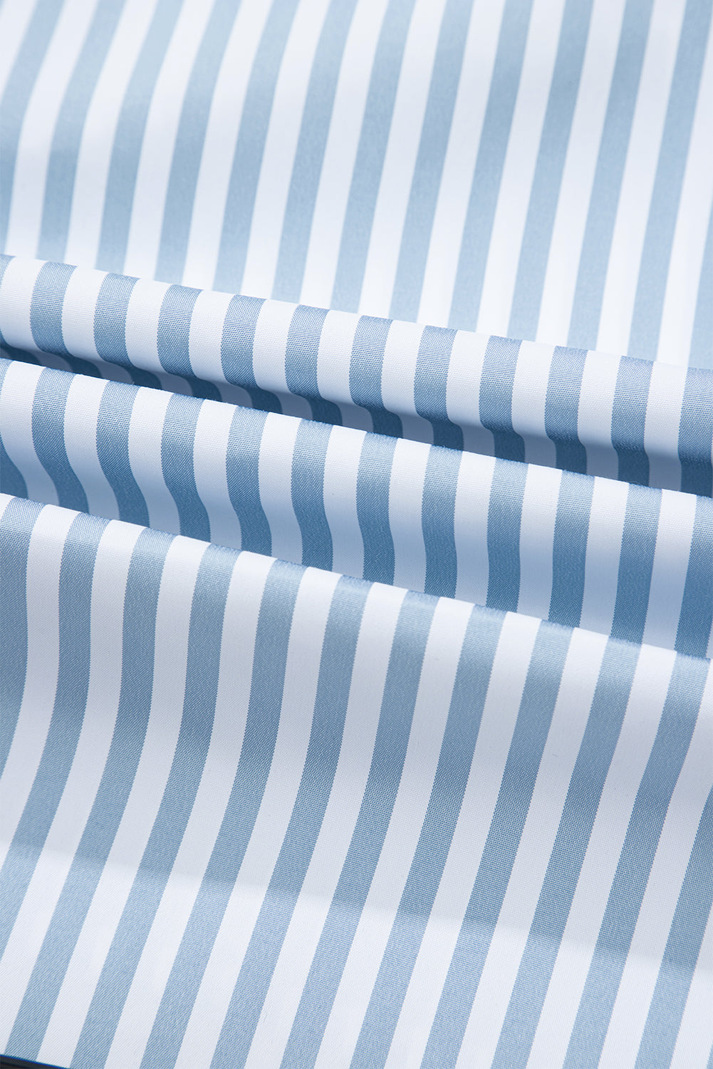 Shirred Detail Half Placket Collared Long Sleeve Fall Shirt