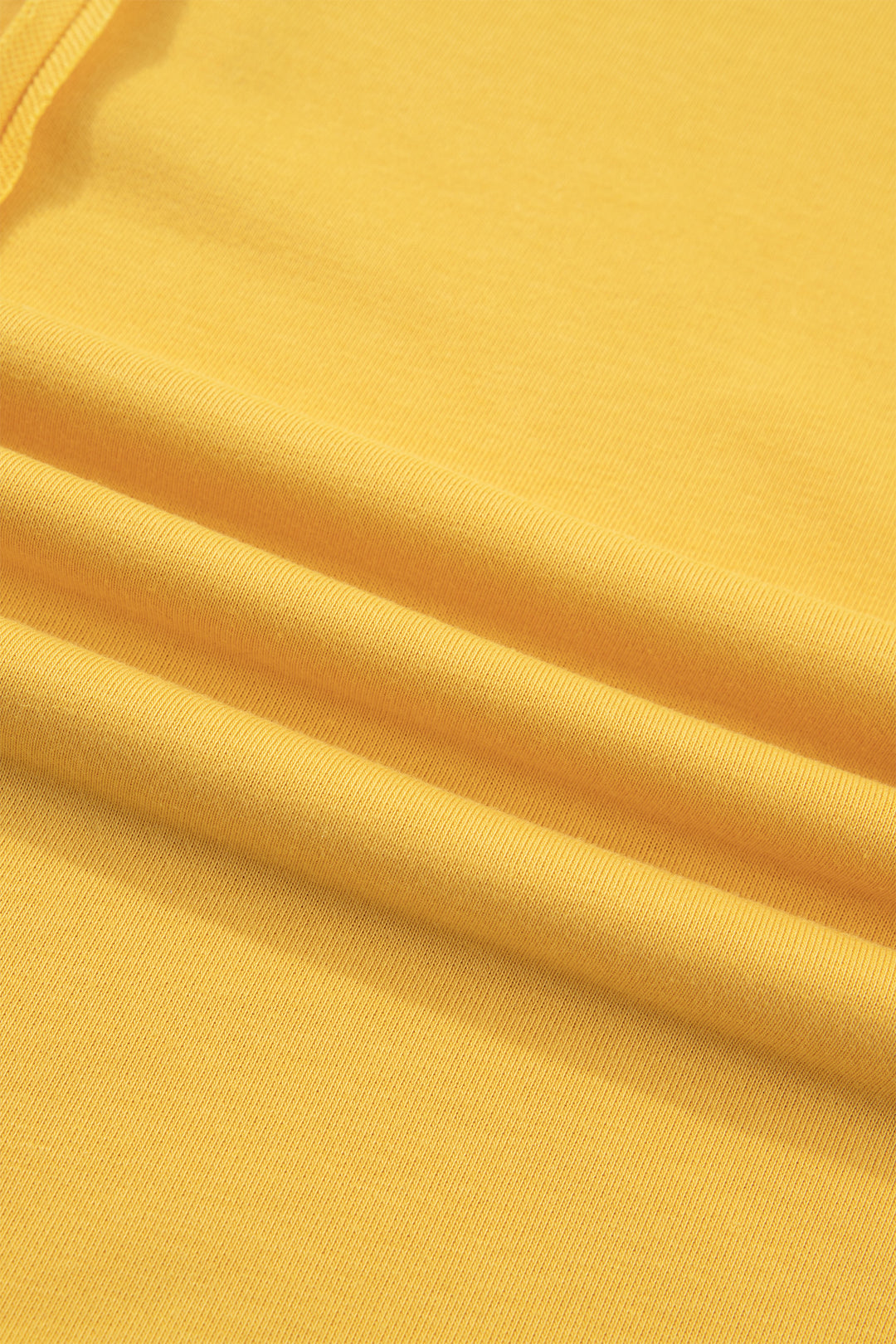 Banana Cream Loose Polo Tee Elastic Waist 2pcs Short Set