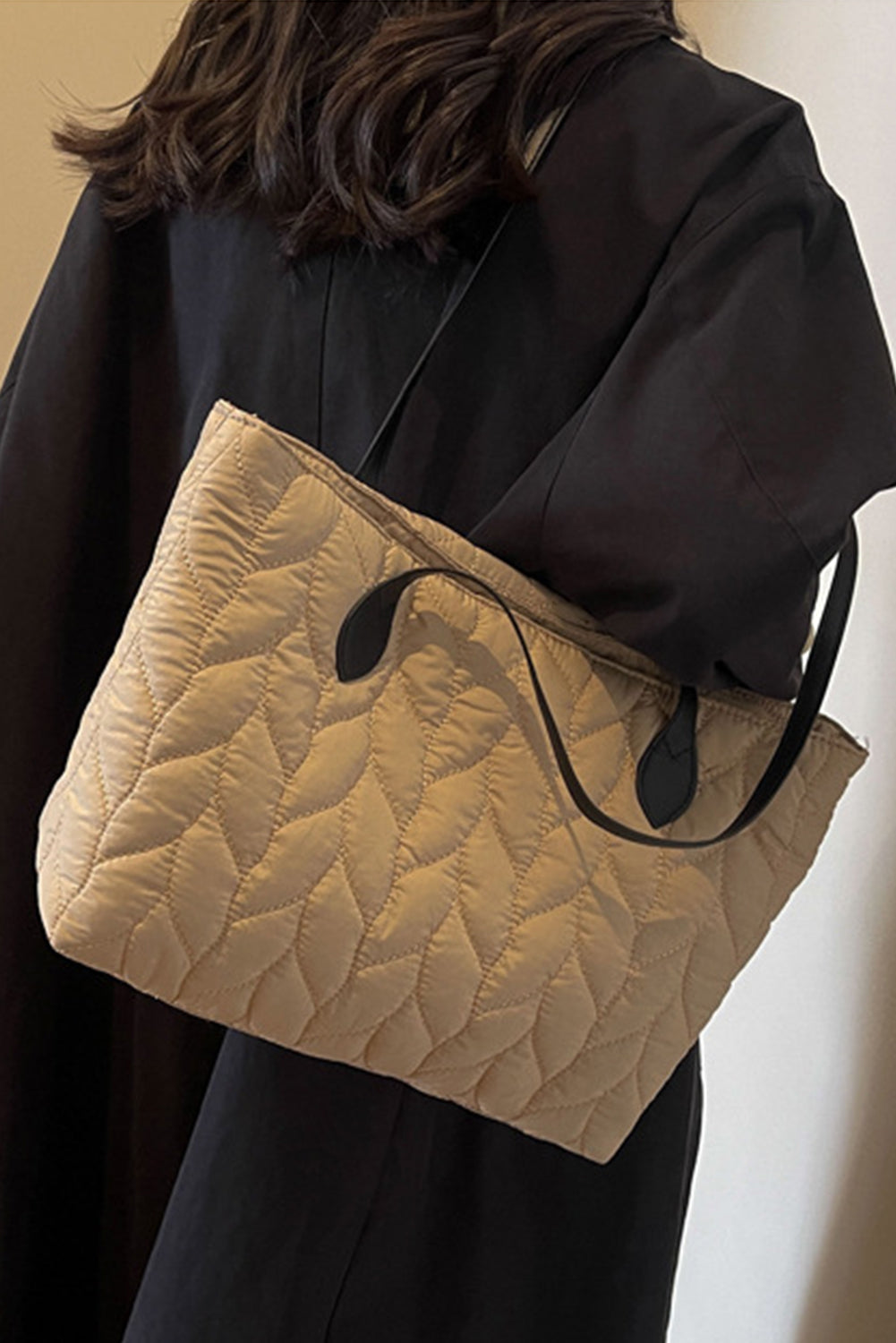 Leafy Quilted Fashion One Shoulder Bag