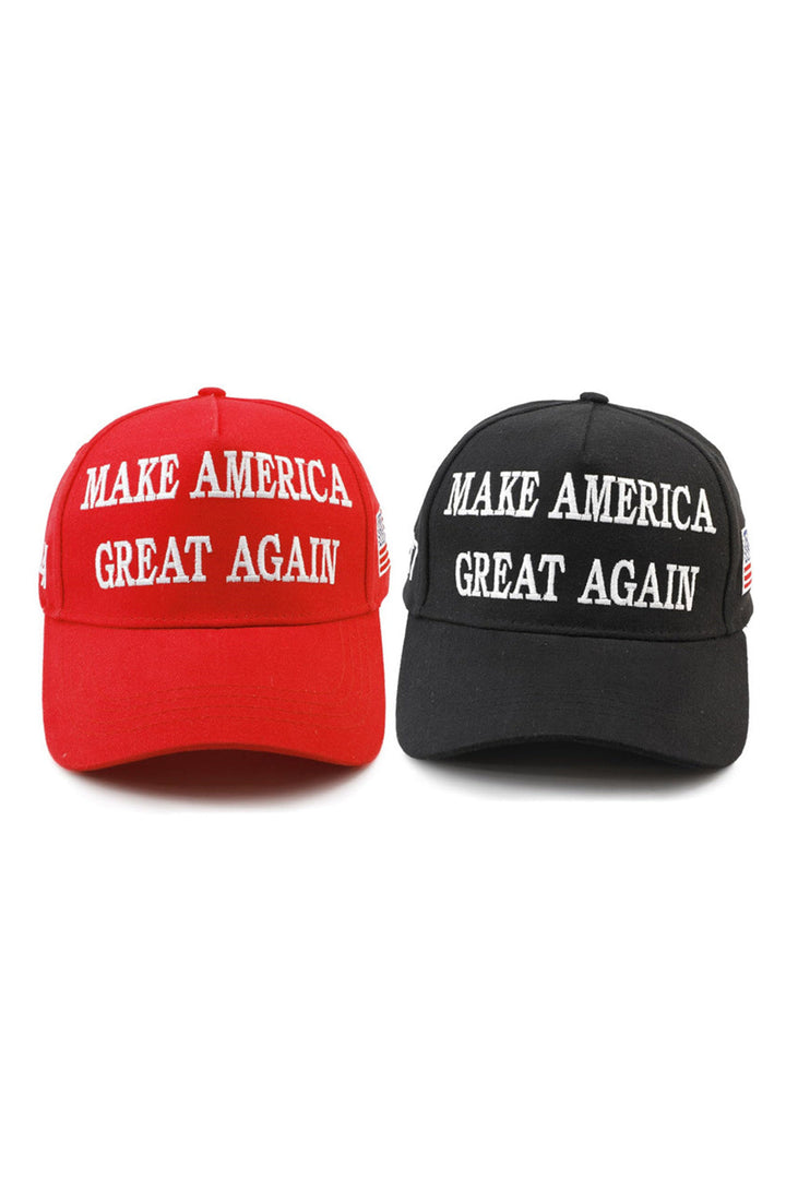 Casquette à visière brodée MAKE AMERICA GREAT AGAIN