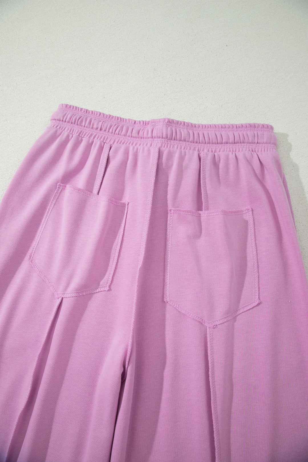 Orchid Bouquet Drop Shoulder Boxy Tee and Barrel Pants Set