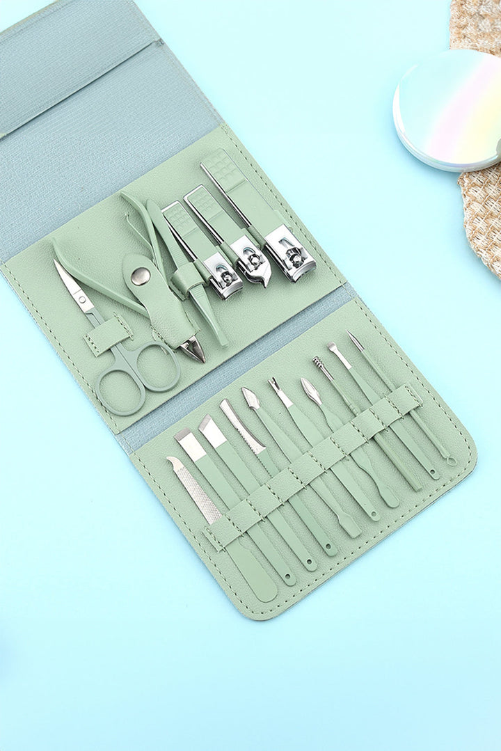 16pcs Portable Manicure Nail Clippers Set