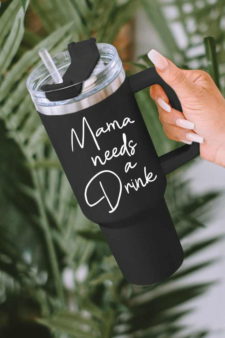 Tasse portable en acier inoxydable « Mama Needs A Drink » de 1 134 ml