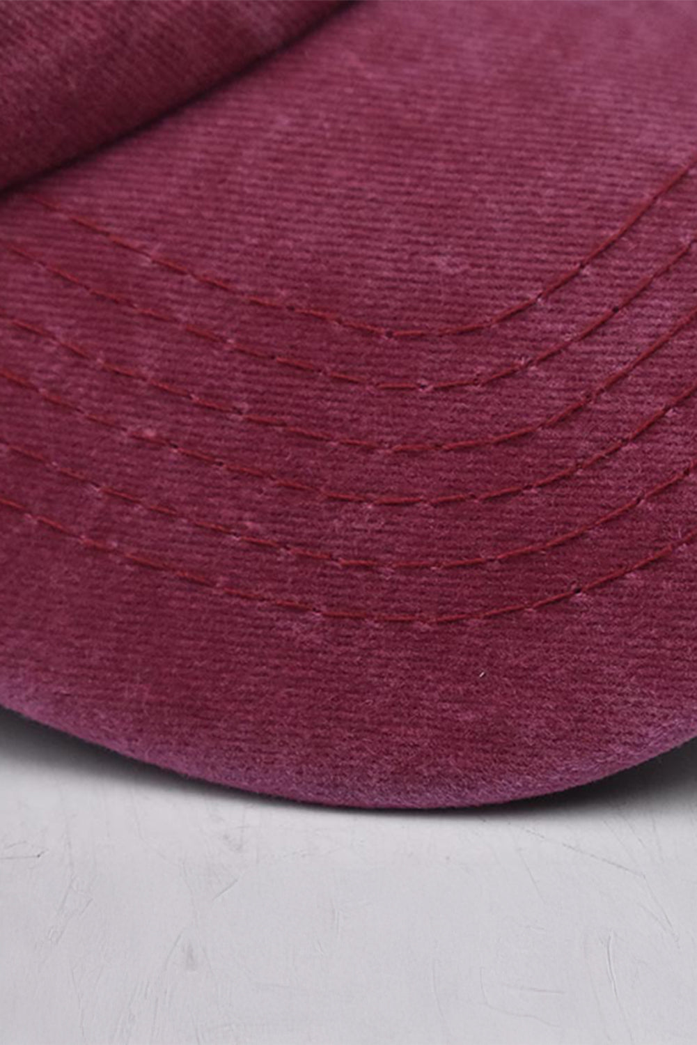 Verstellbare Baseballkappe mit Kokosnussbaum-Stickerei und Mineralwaschung