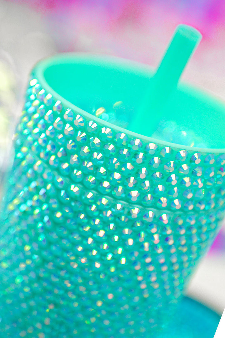 Full Rhinestone Straw Cup 40oz