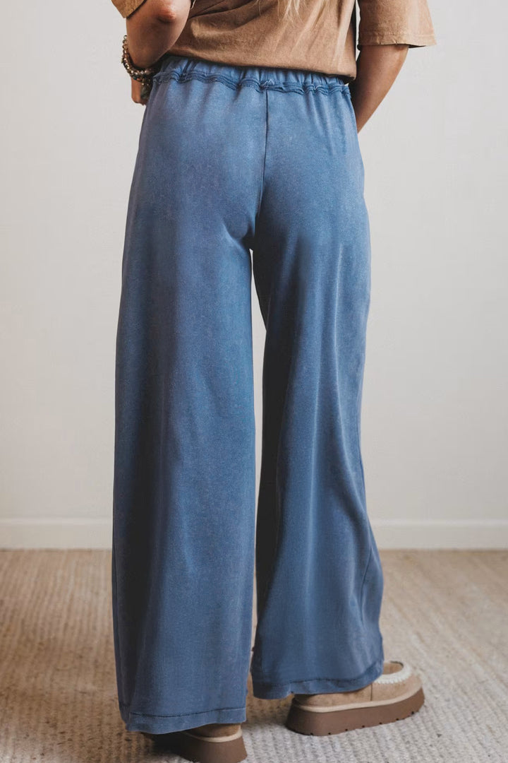 Ashleigh Blue Retro High Waist Wide Leg Western Pants