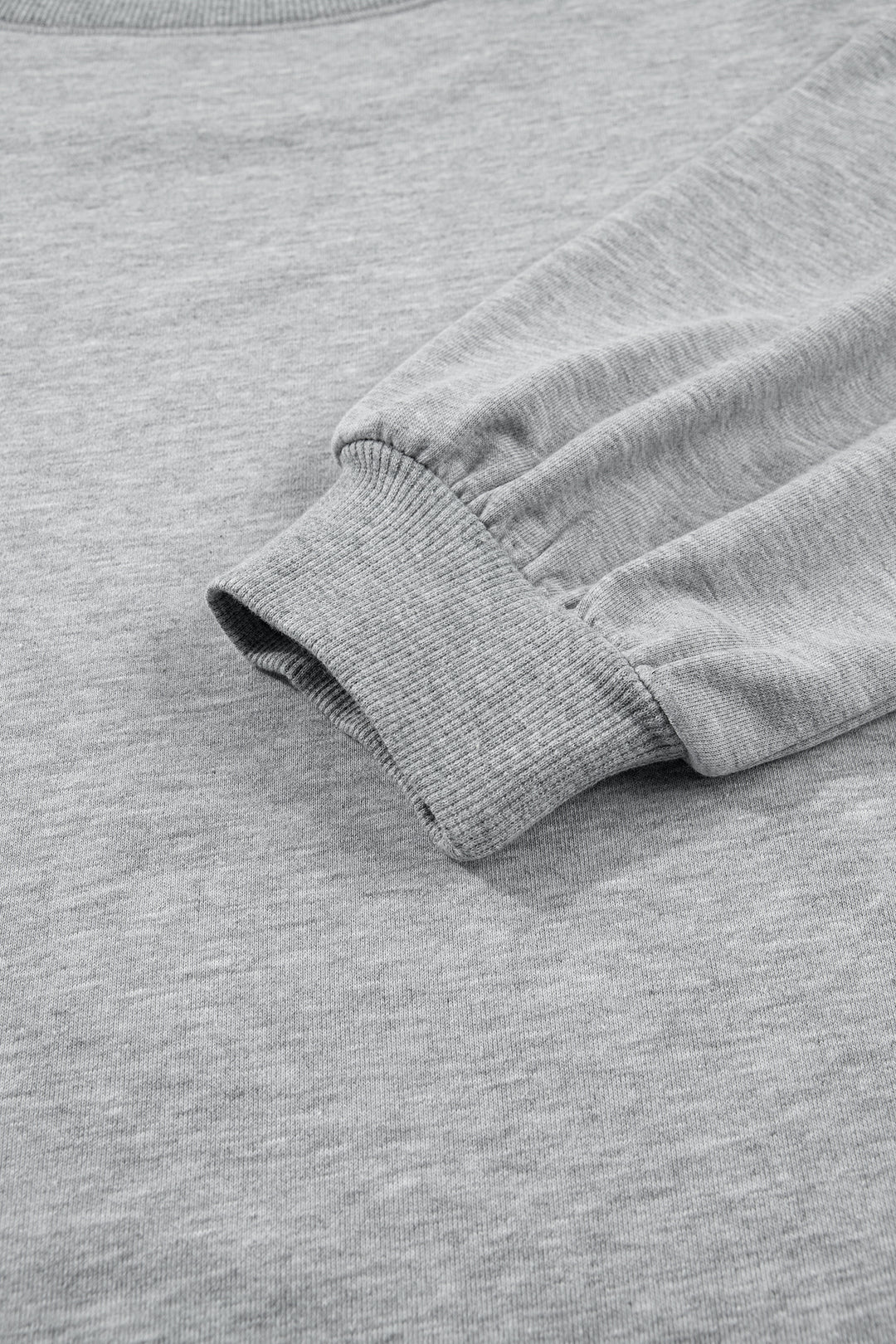 Medium Grey Sequin Western Ghost Print Sweatshirt
