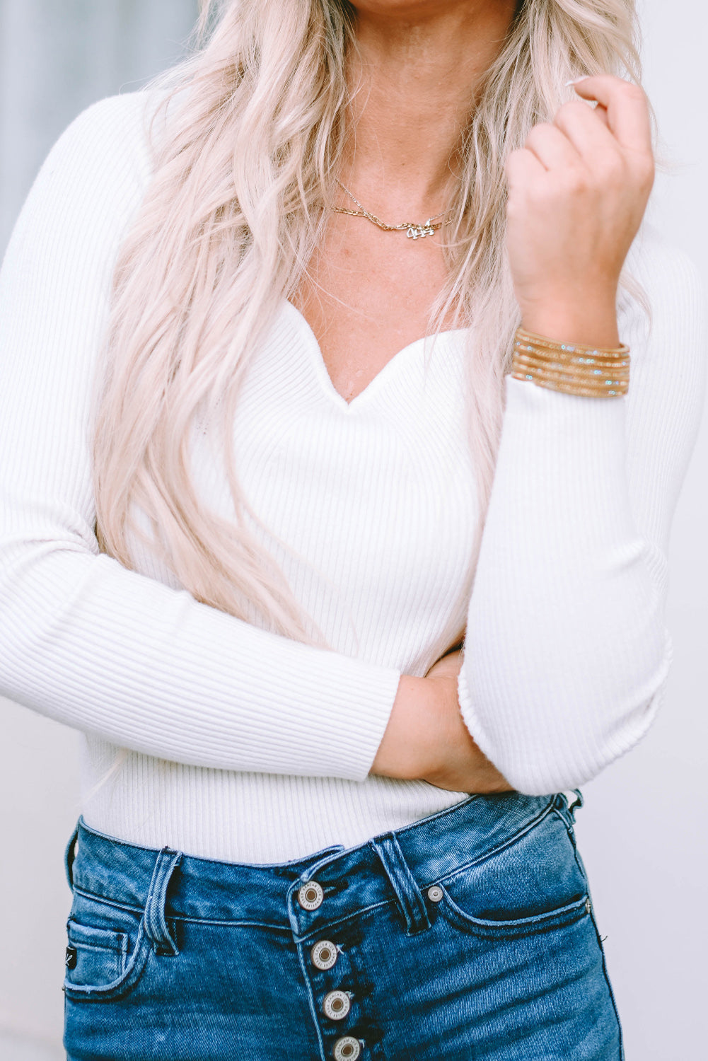 Bracelet en cuir plaqué diamant avec boucle magnétique large