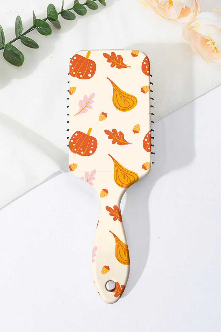 Pumpkin Fall Vibe Print Air Cushion Comb