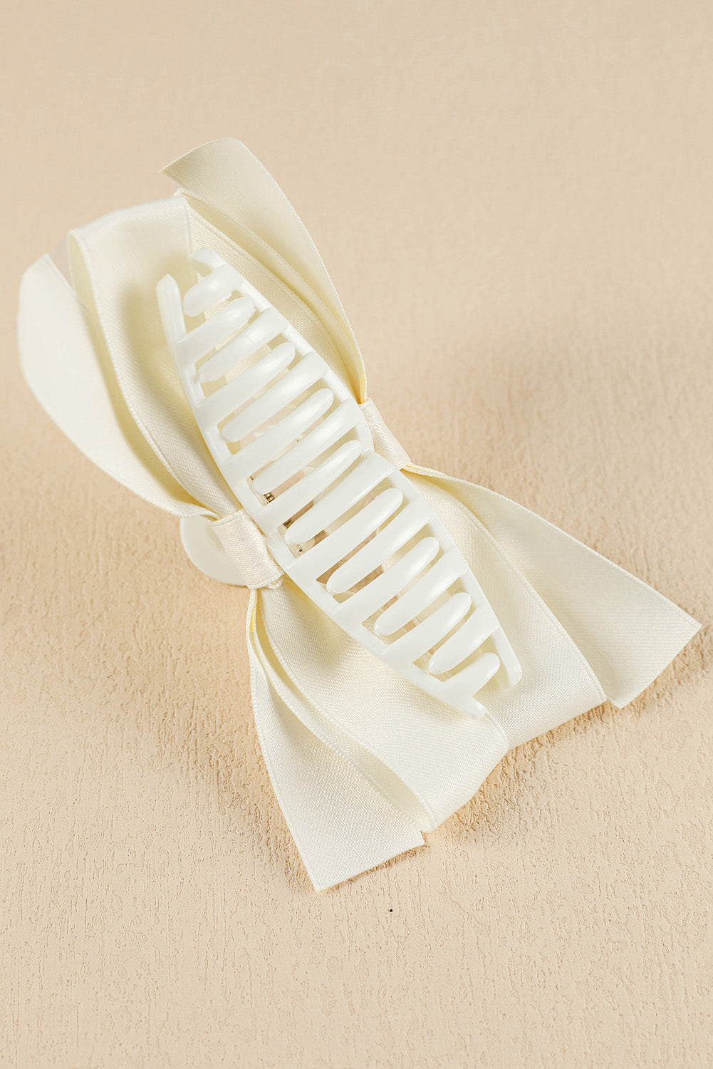 Bow Decor Large Hair Claw Clip