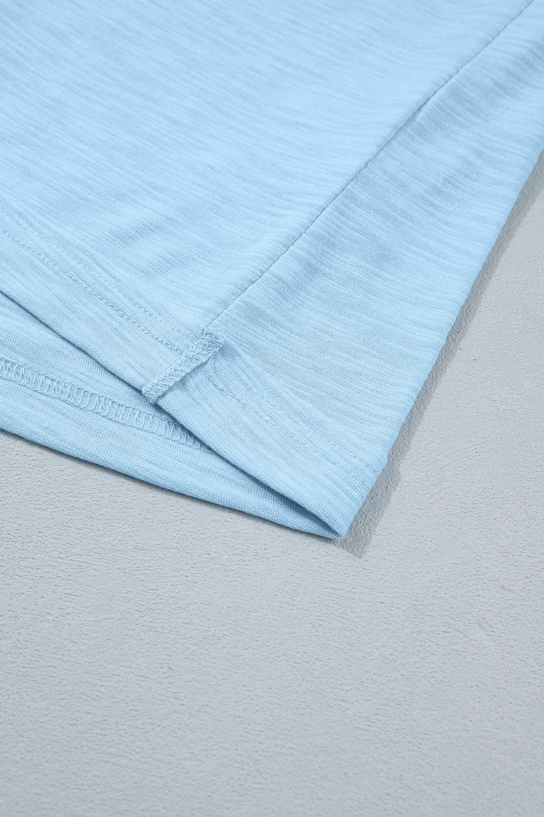 Mist Blue Western Mallard Oversized Tee