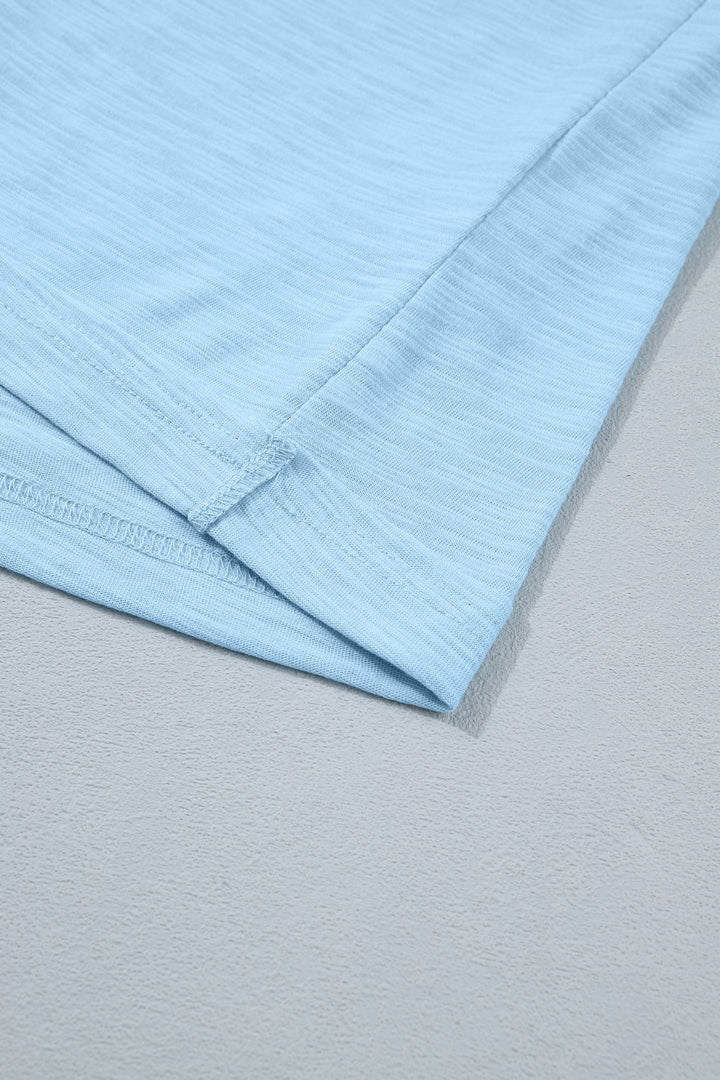 Mist Blue Western Mallard Oversized Tee
