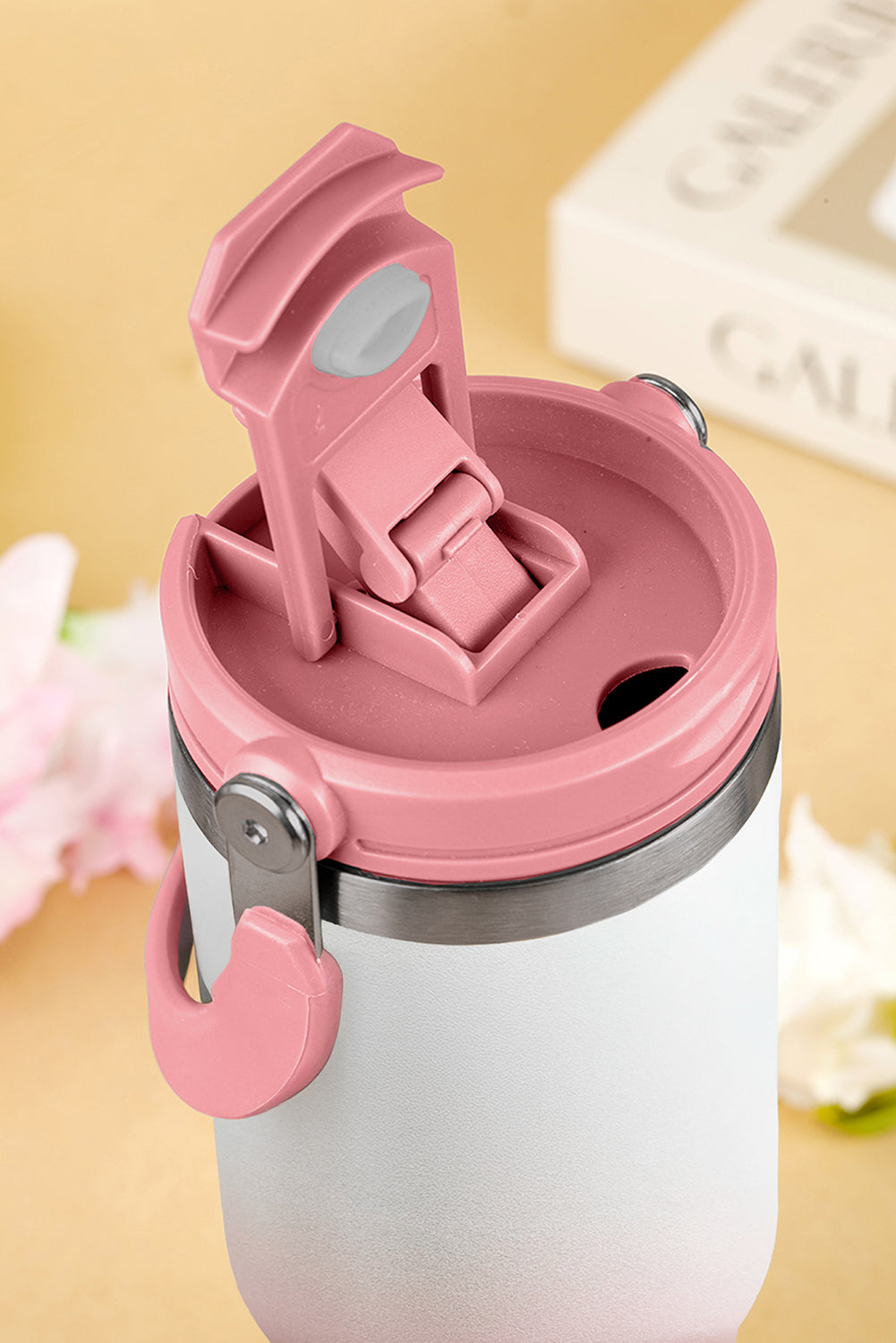 Minimalist Handle Stainless Steel Insulated Cup 30oz