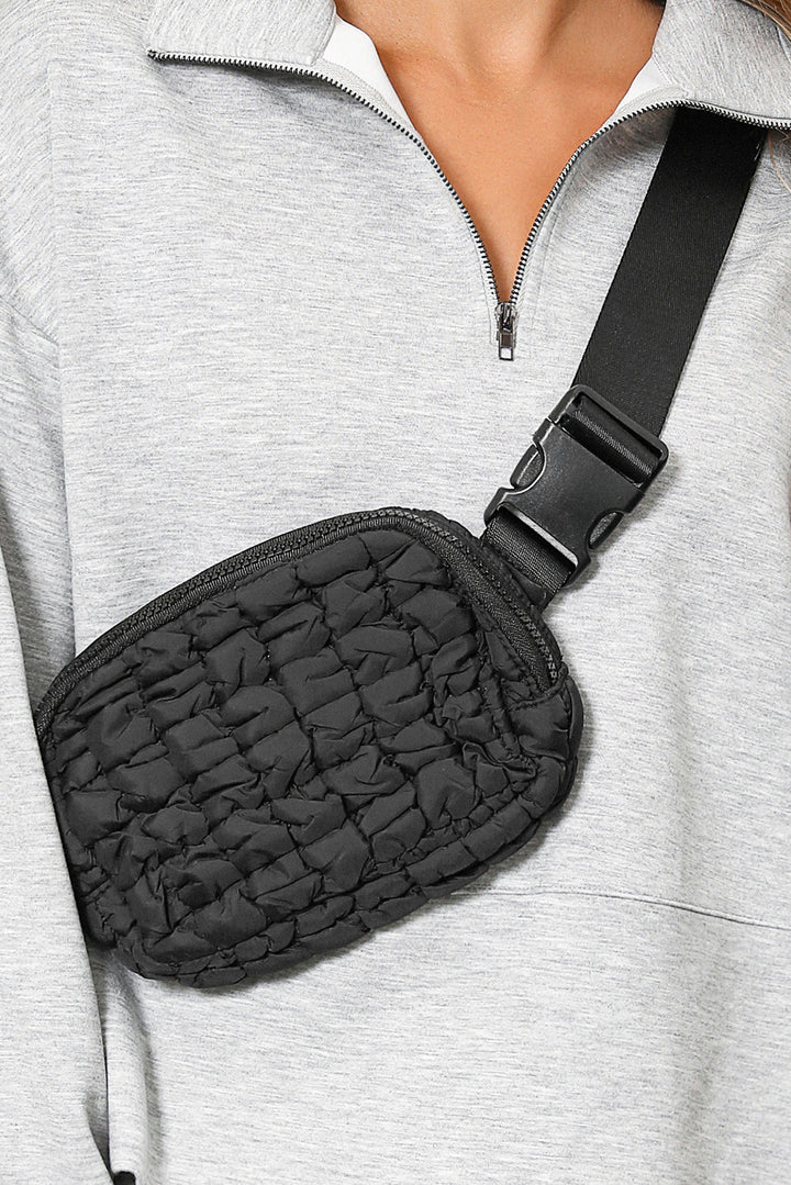 Quilted Puffer Belt Bag Fanny Pack