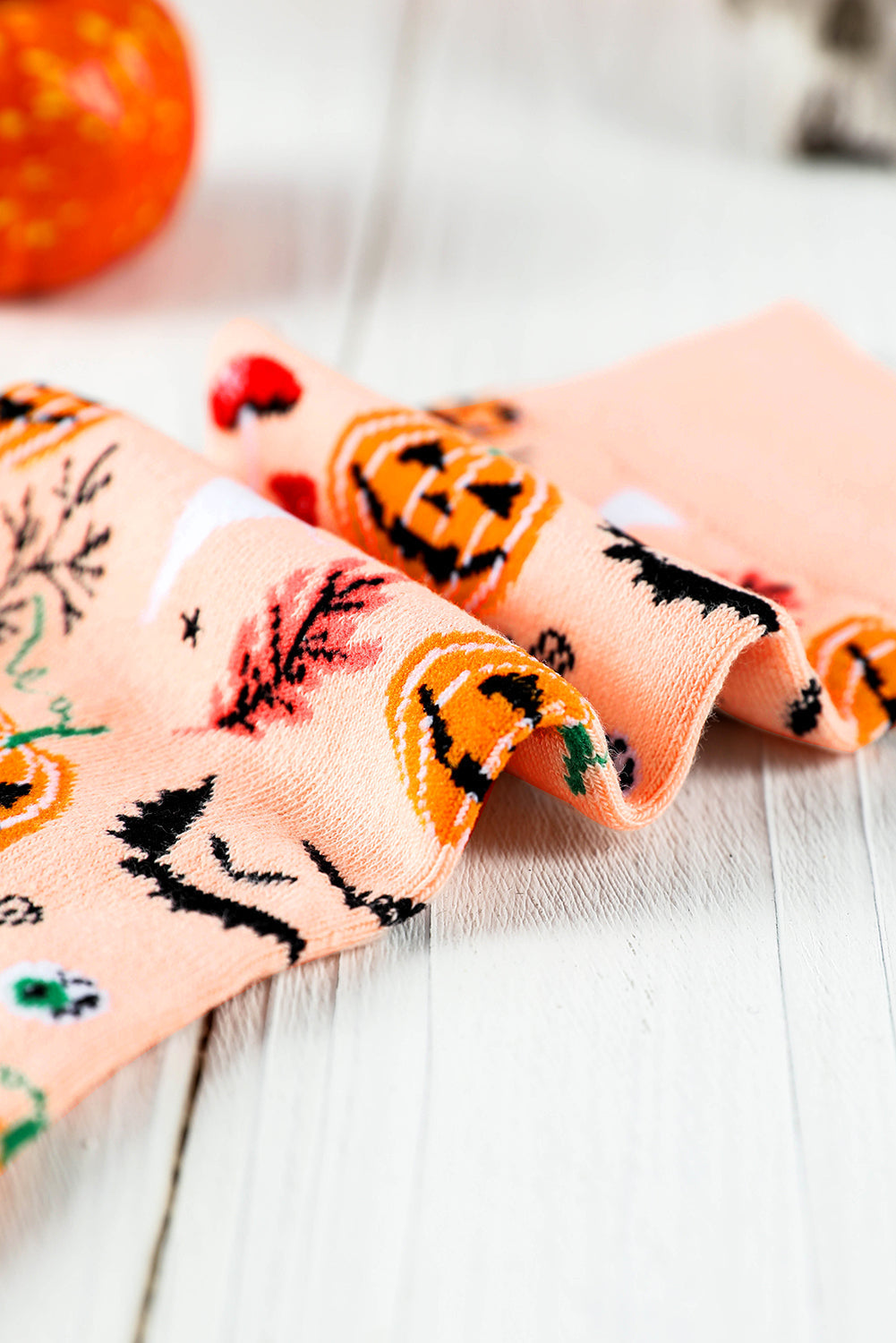 Gruselige Jahreszeit Halloween Element Print Socken