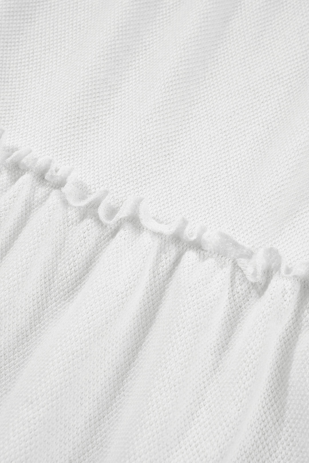 Tiered Frill Trim A-line Tank Top