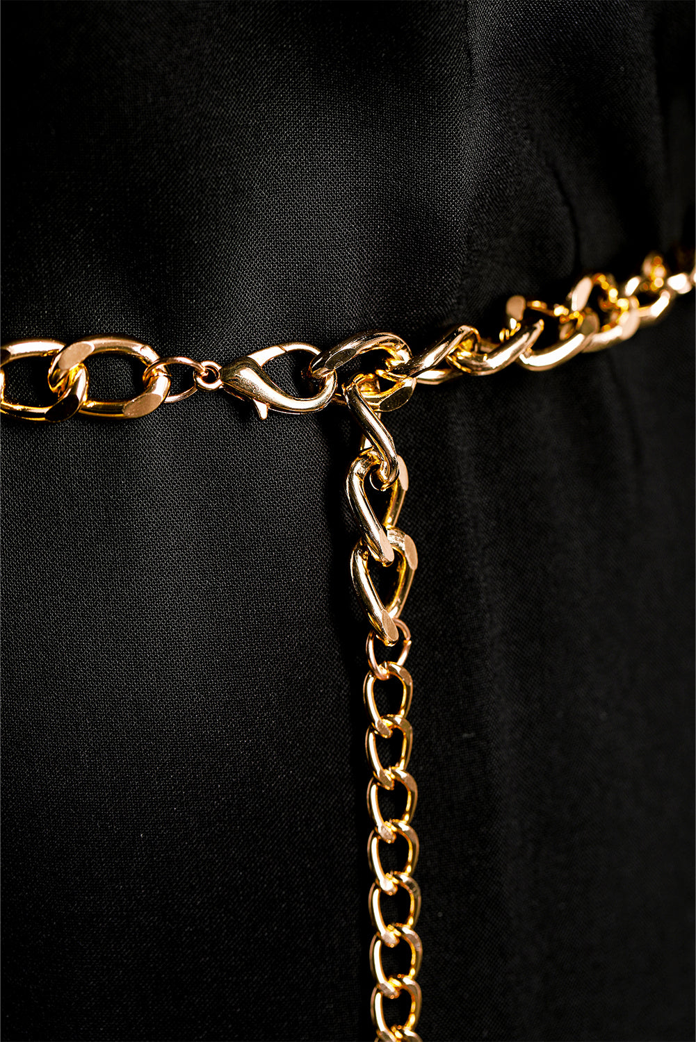 Multi Layer Rhinestone Belt Chain