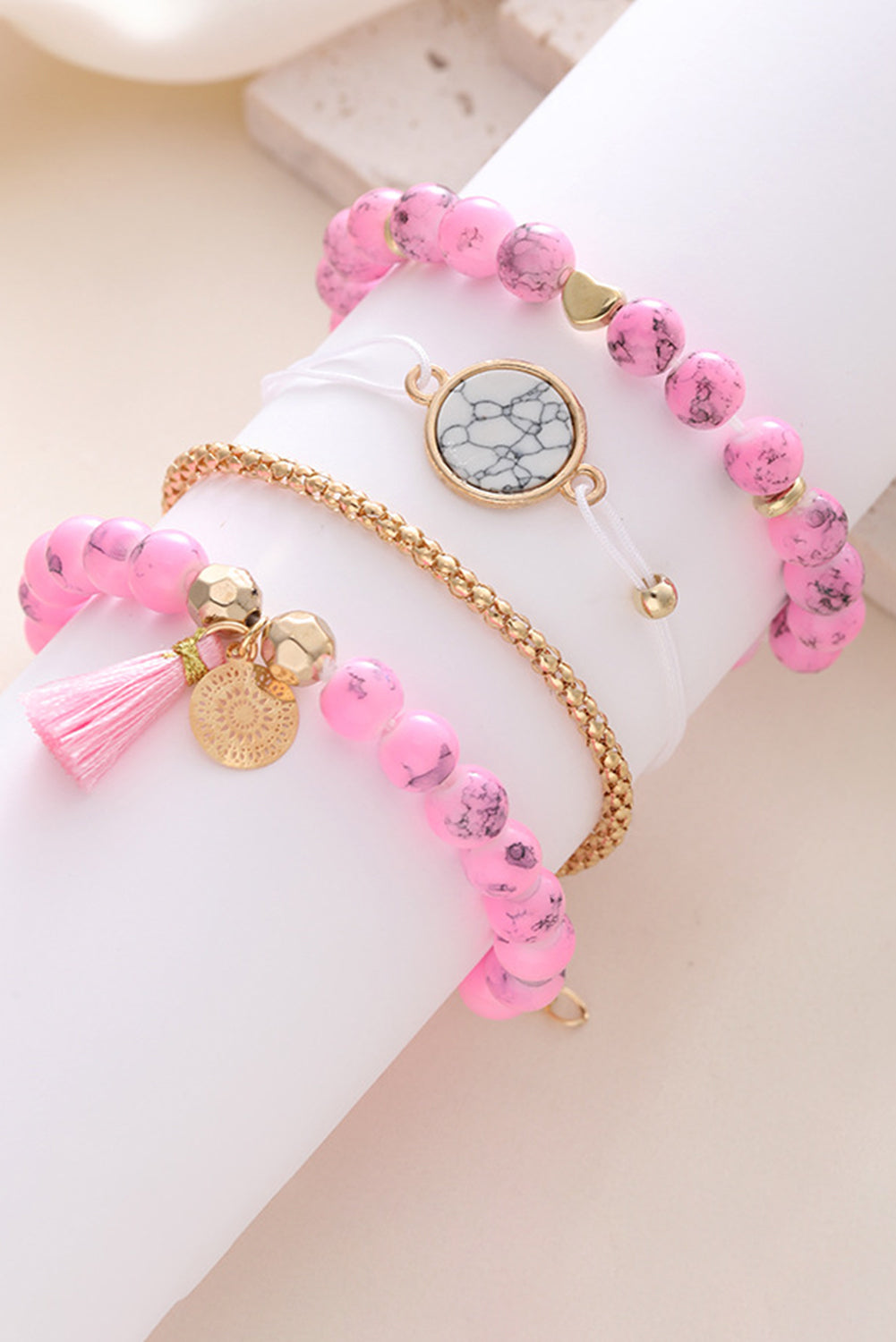 Boho Style Beaded Multi Layer Bracelet Set