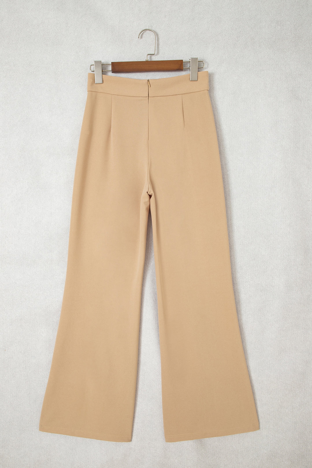 Parchment High Waist Full Length Regular Fit Pants