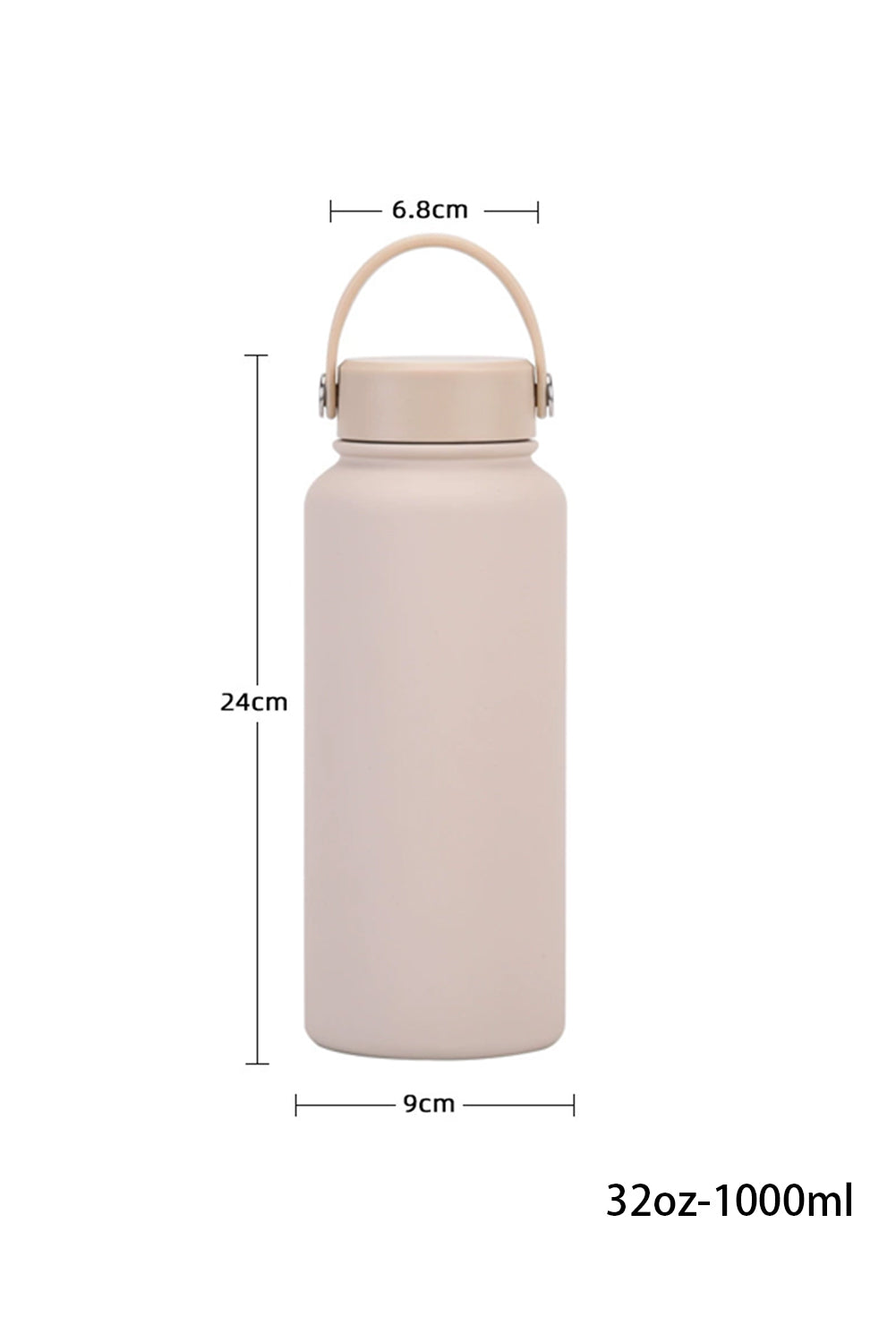 Stainless Steel Sports Water Bottle 32OZ