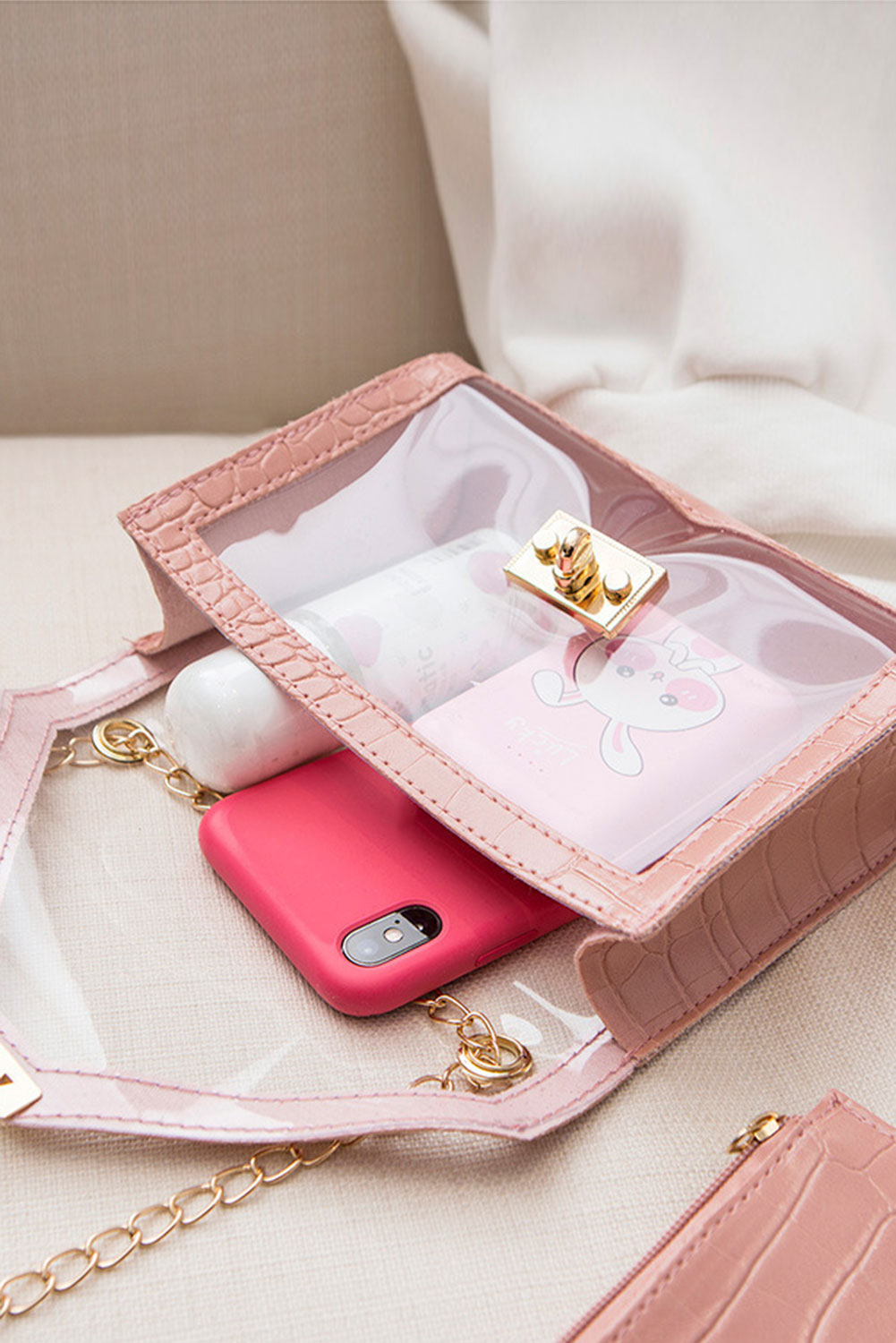 Sac bandoulière transparent Gator