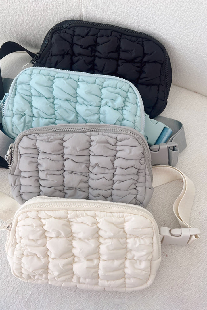 Quilted Puffer Belt Bag Fanny Pack