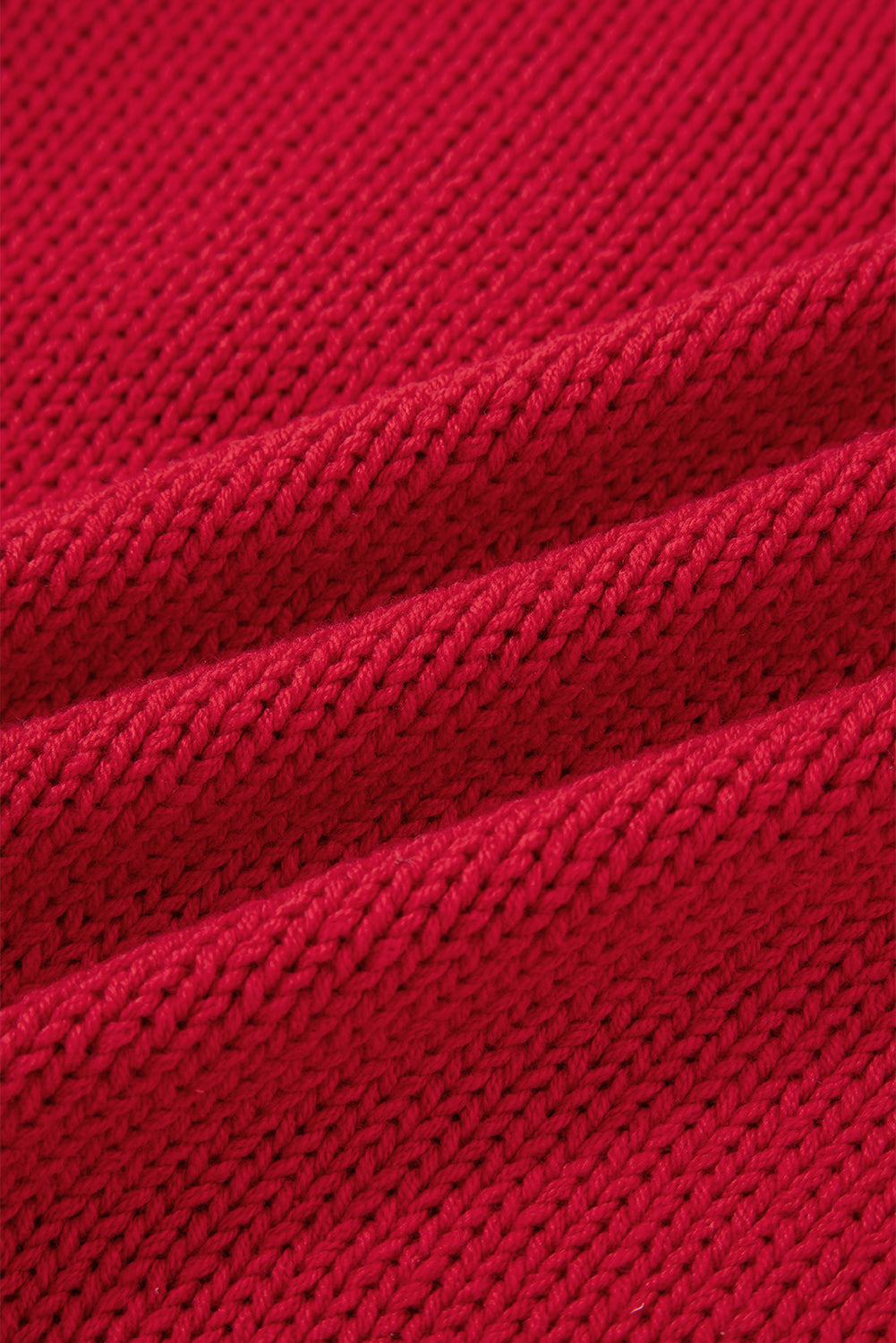 MERRY Color Block Edge Drop Shoulder Cozy Sweater