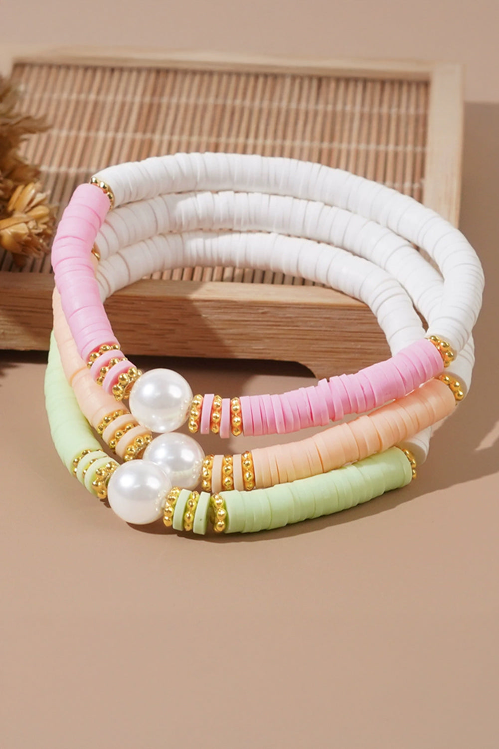 Bracelet extensible en perles de style bohème