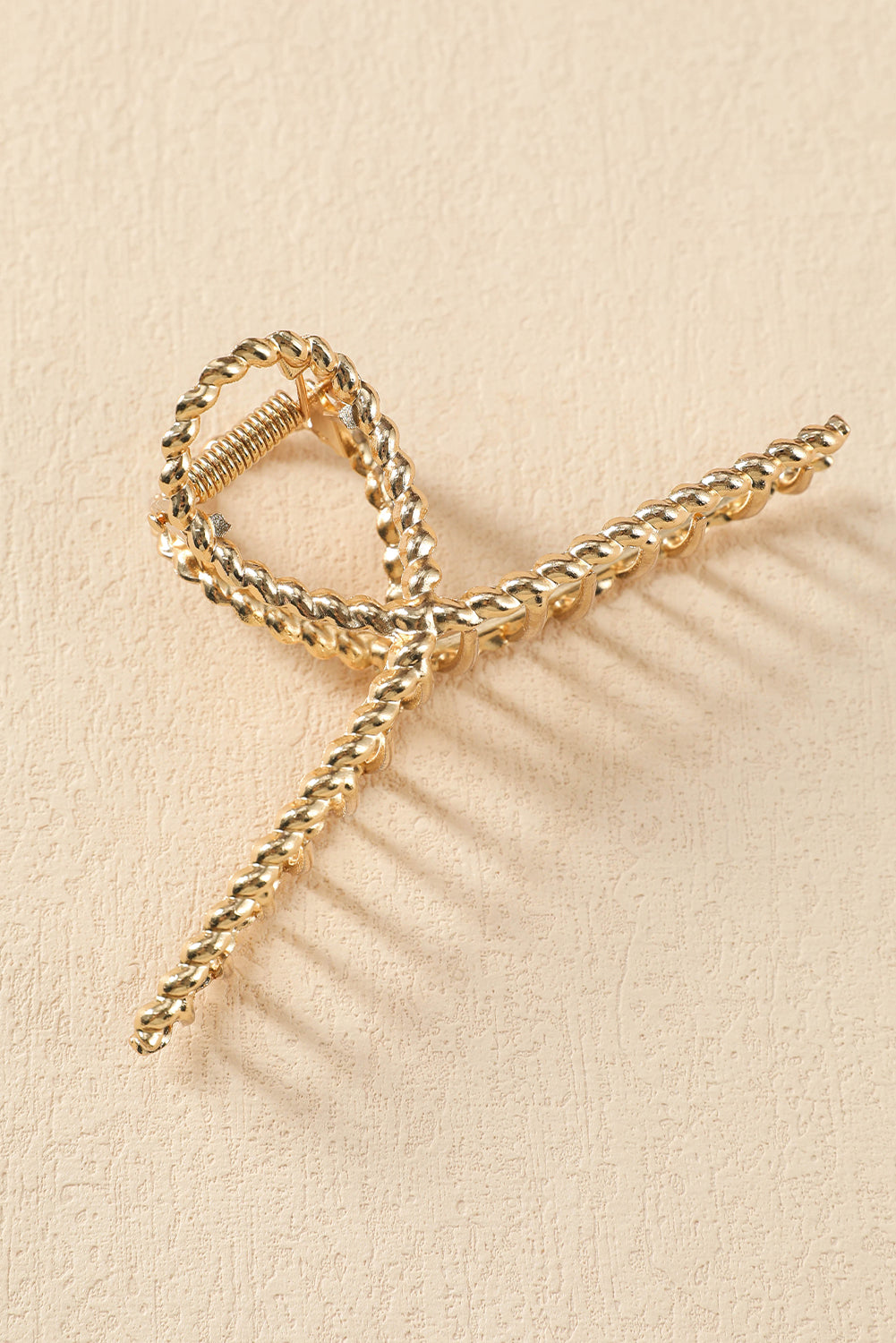 Twist Large Alloy Hair Clip