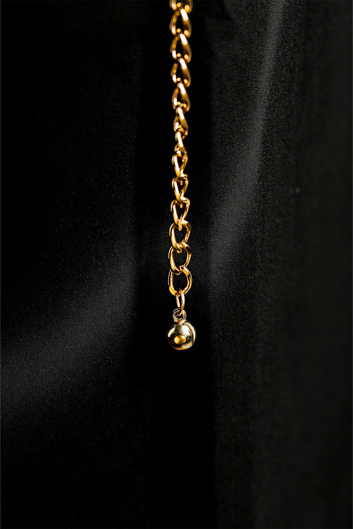 Multi Layer Rhinestone Belt Chain