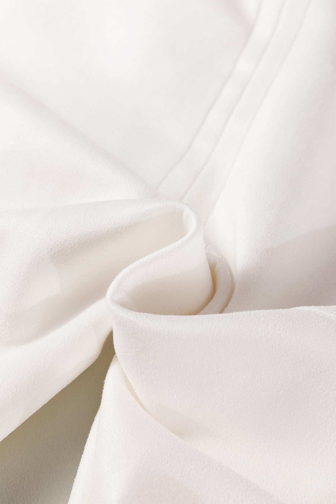 White Frilled Round Neck Short Puff Sleeve Shift Mini Dress