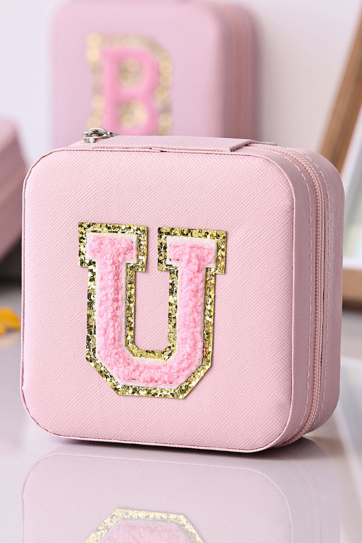 Portable Chenille U Small Jewelry Box
