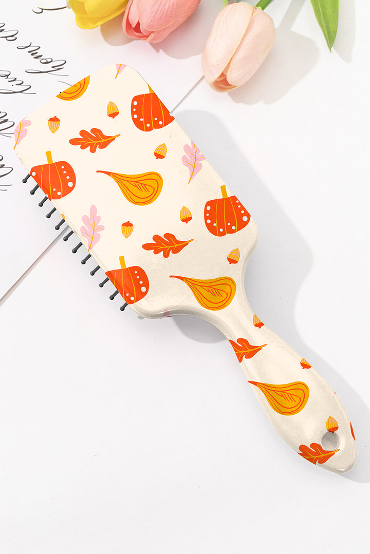 Pumpkin Fall Vibe Print Air Cushion Comb