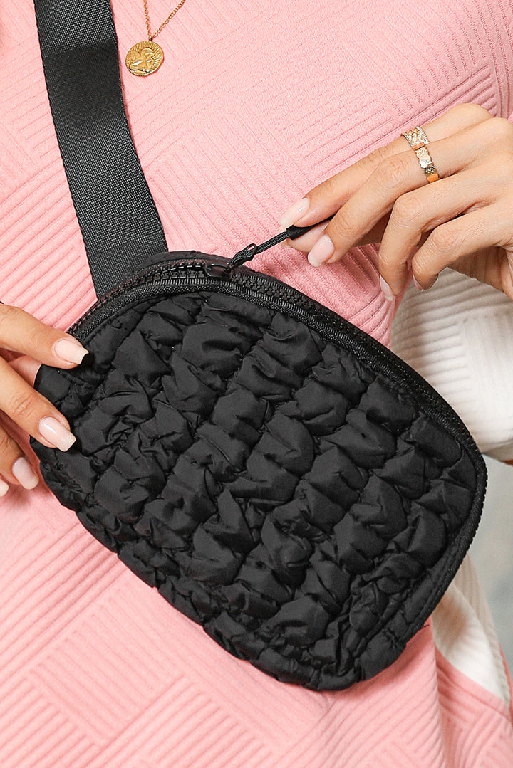 Quilted Puffer Belt Bag Fanny Pack