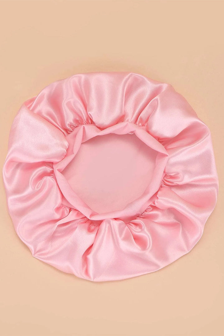 Wide Elastic Band Large Sleep Hair Bonnet
