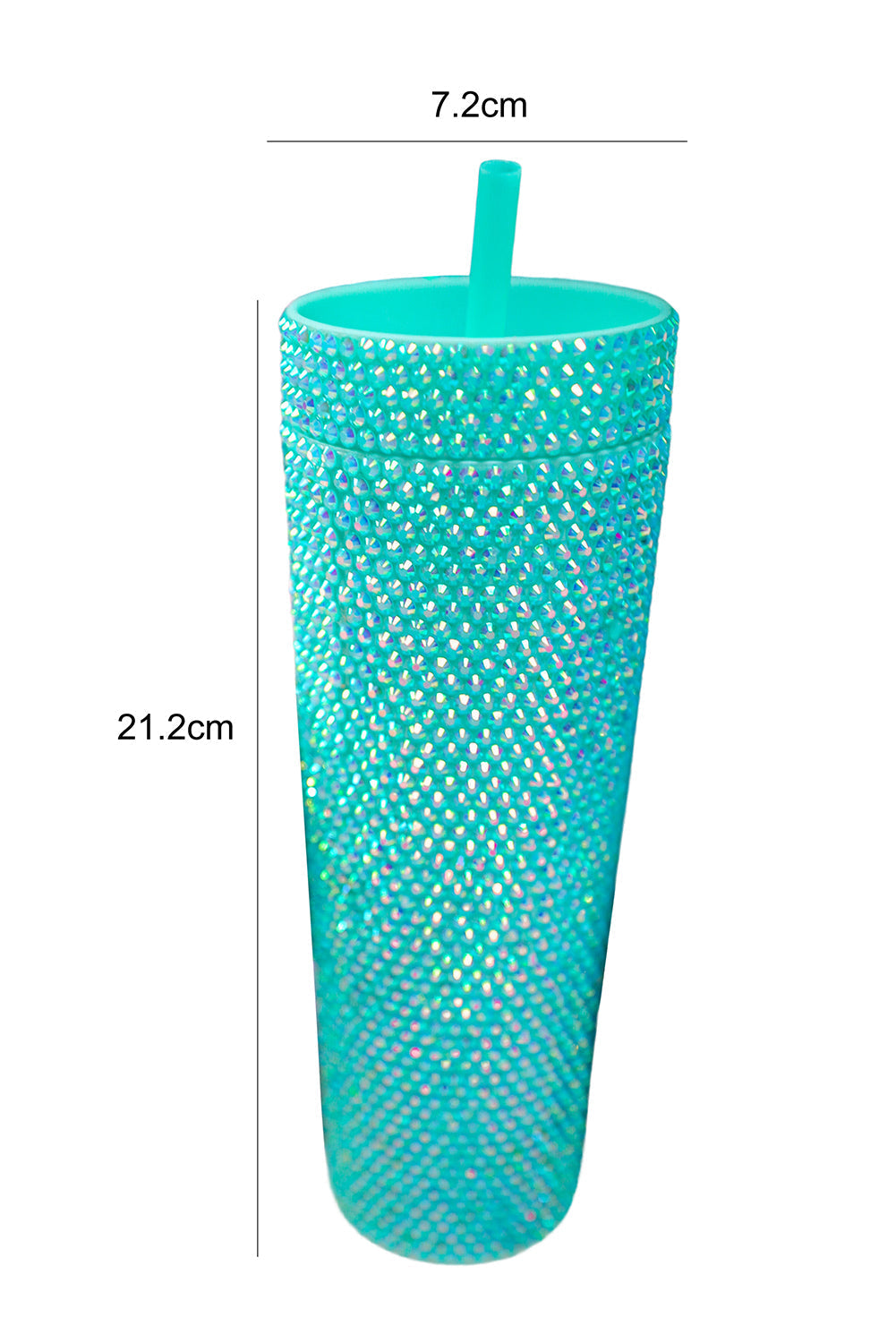 Full Rhinestone Straw Cup 40oz