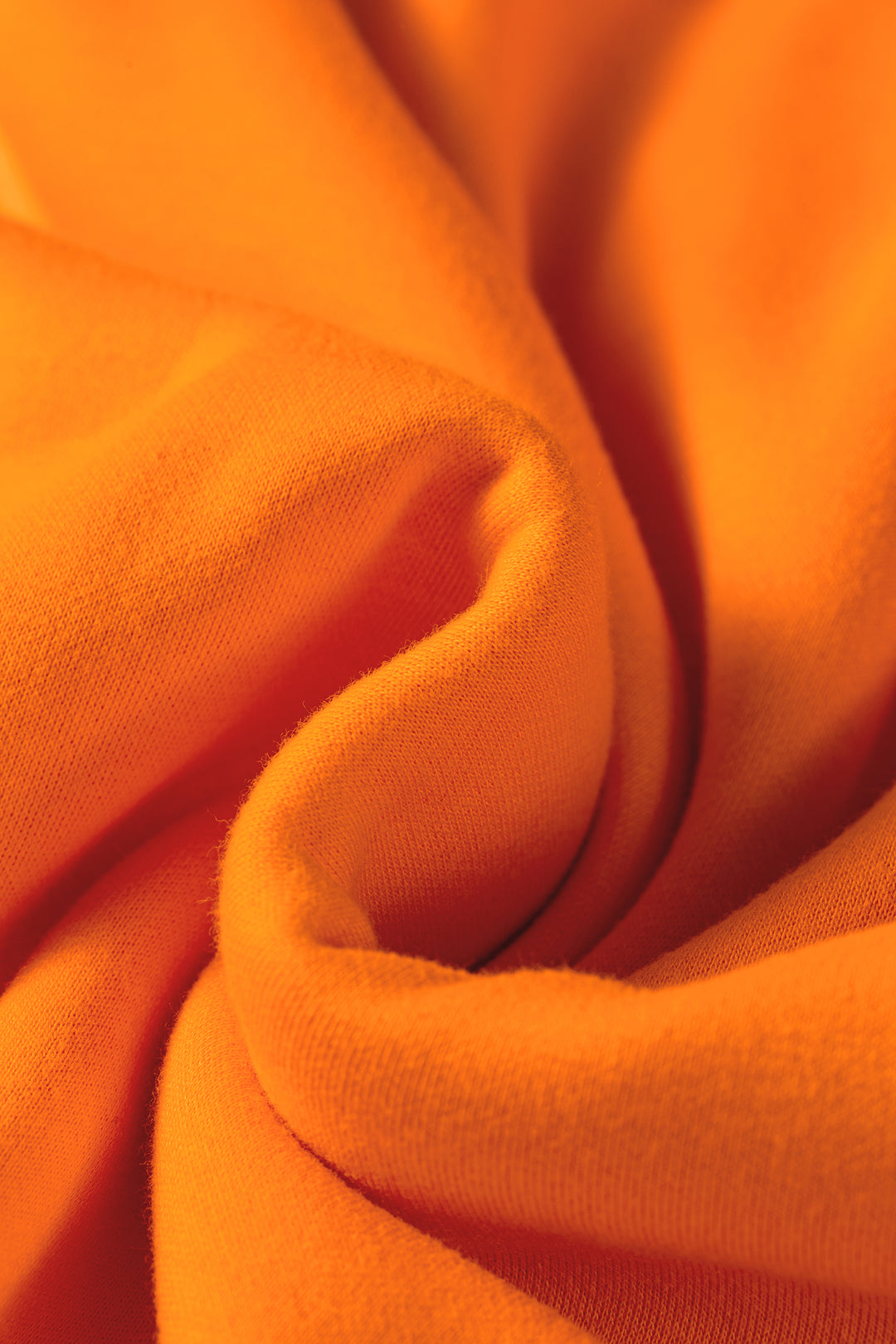 Carrot Oversize Drop Shoulder Reversible Mock Neck Sweatshirt
