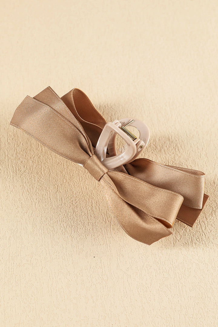 Bow Decor Large Hair Claw Clip