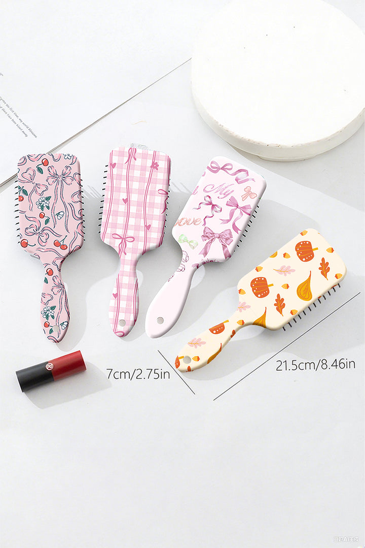 Pumpkin Fall Vibe Print Air Cushion Comb