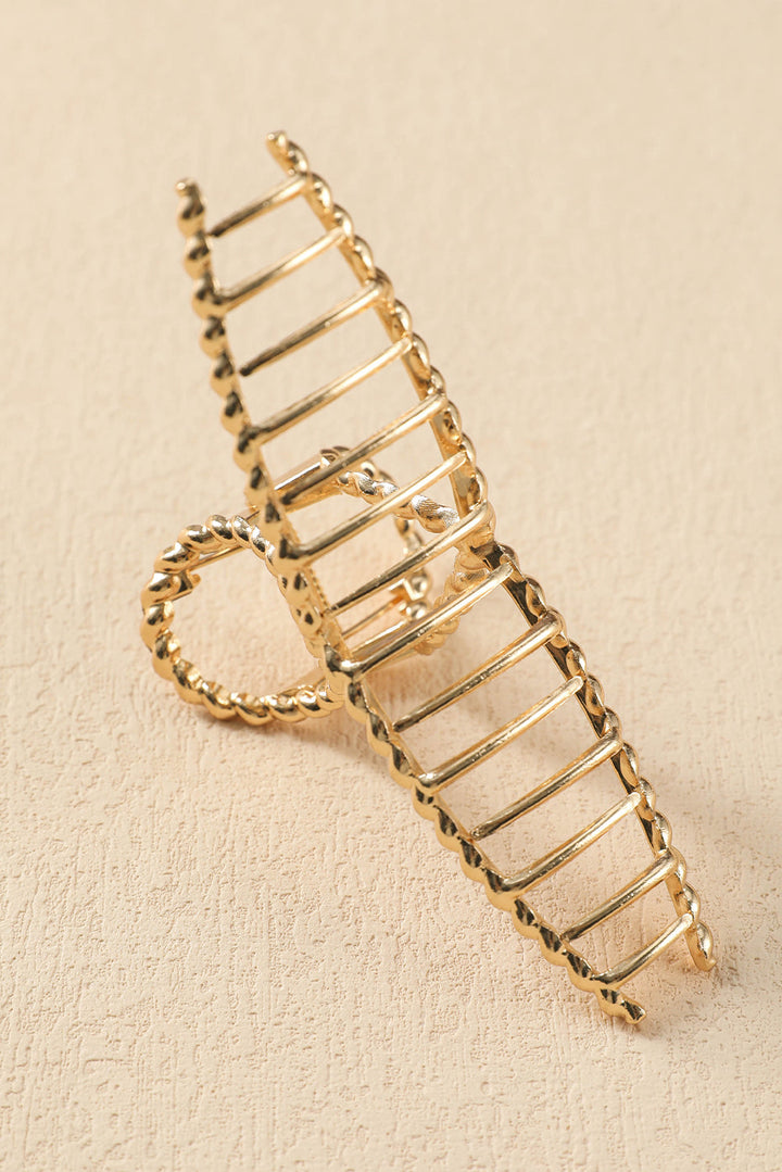 Twist Large Alloy Hair Clip