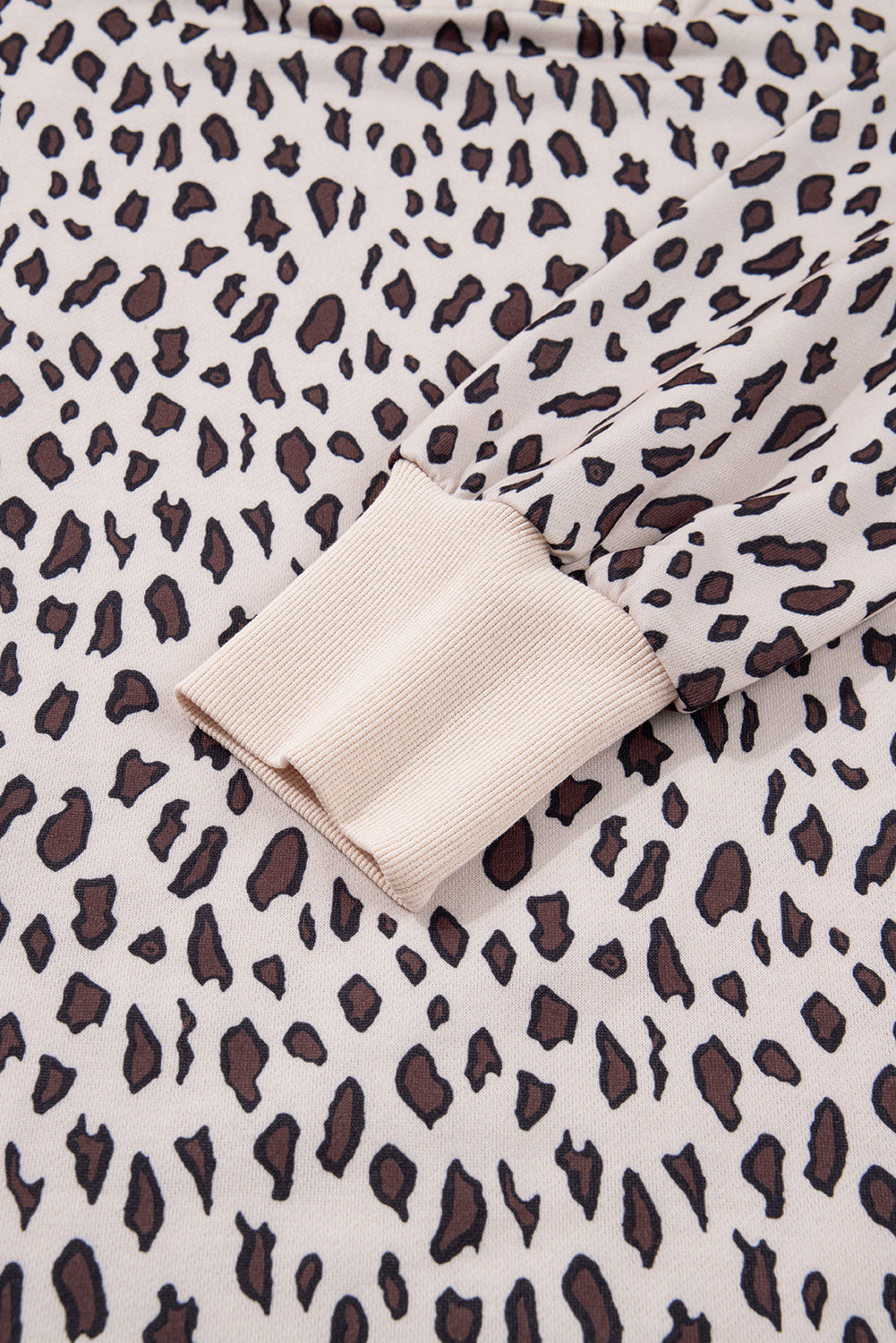 Leopard Print Zip up Collar Patchwork Shift Mini Dress