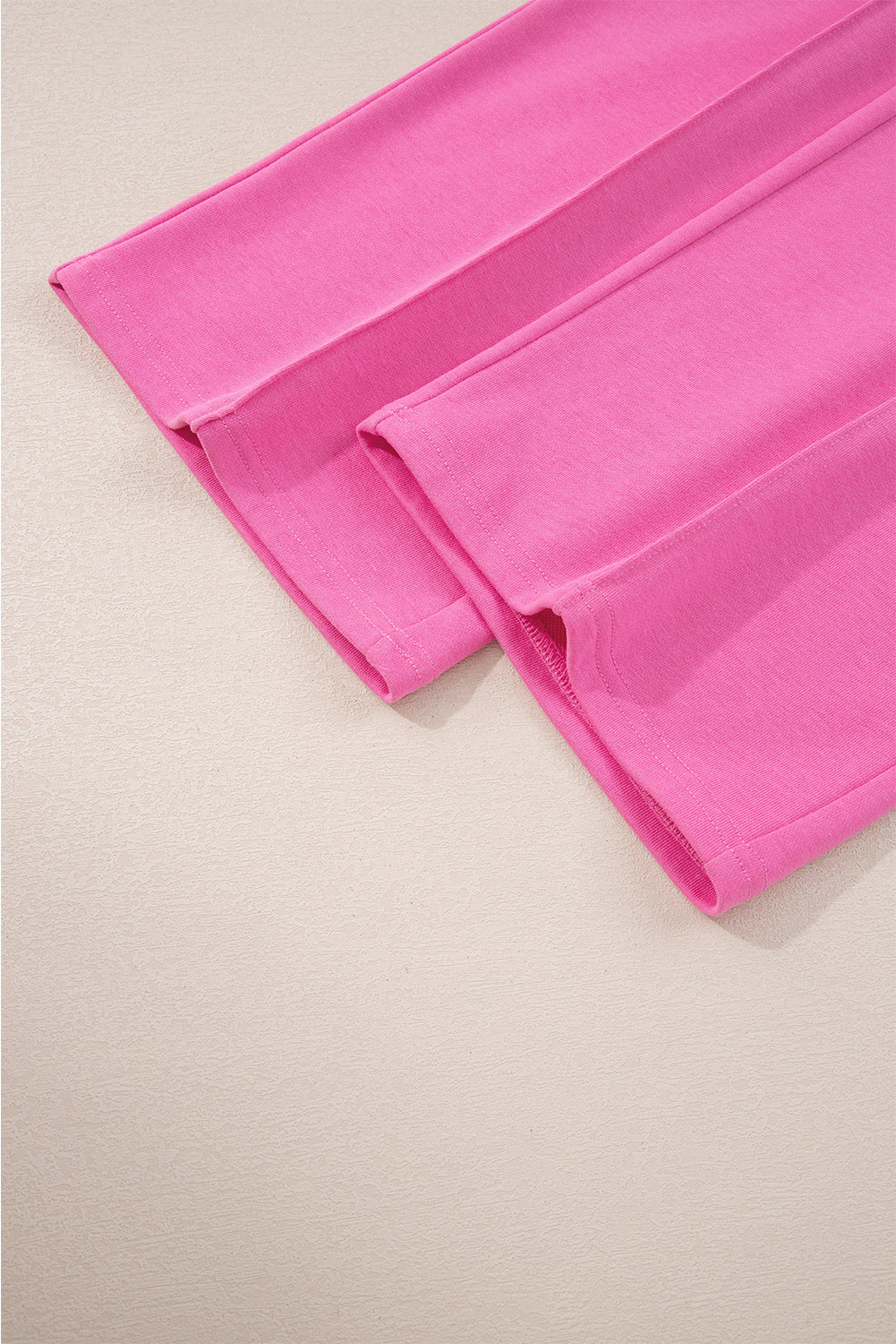 Sachet Pink Collared Pullover and Central Seam Pants Set
