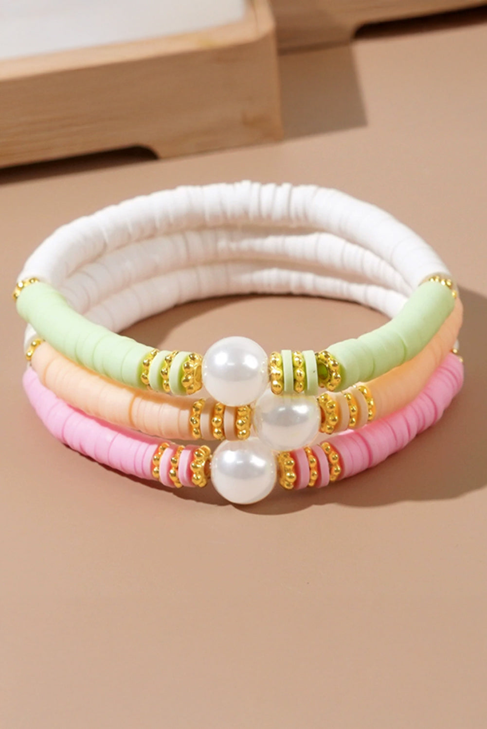 Bracelet extensible en perles de style bohème