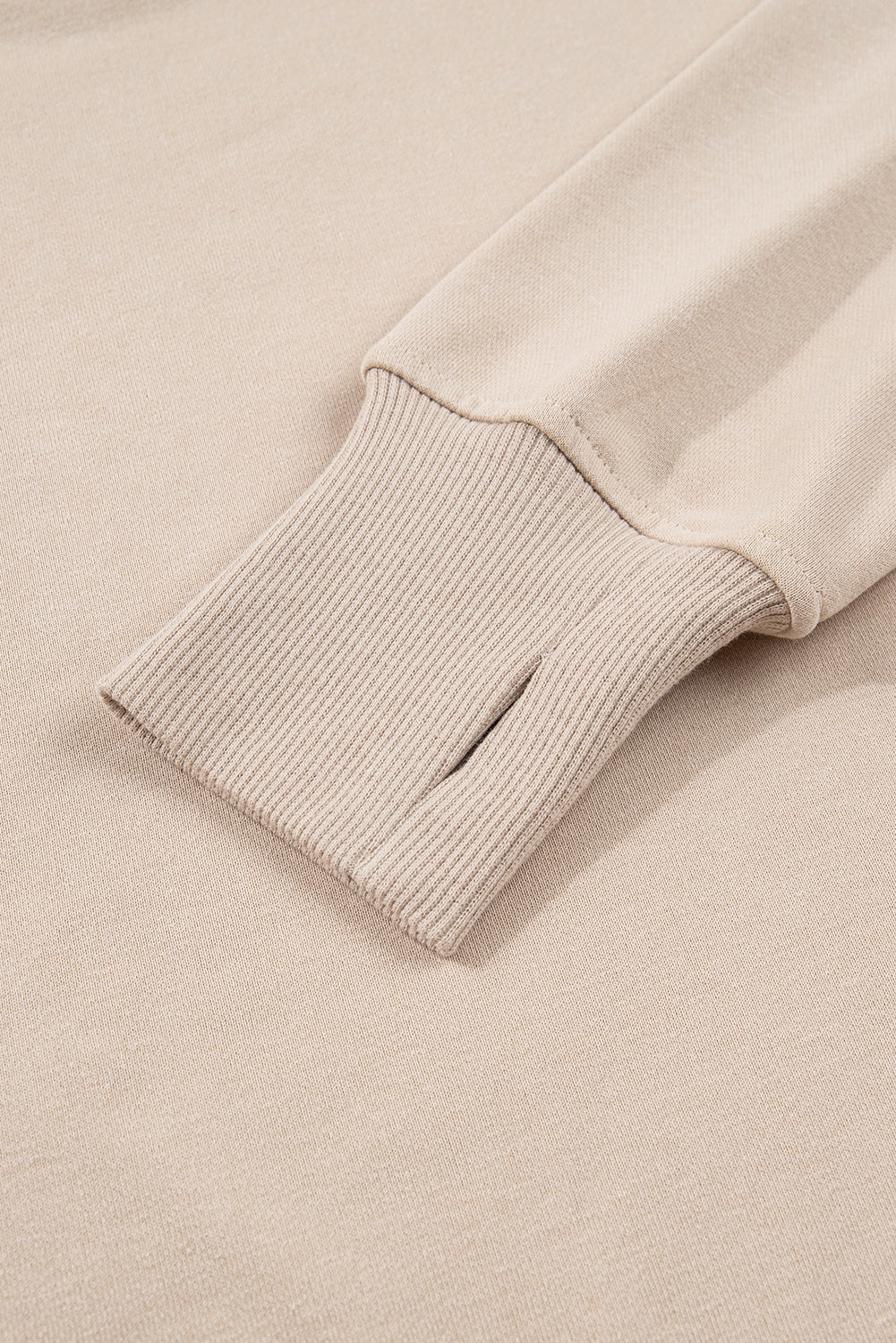 Jet Stream Oversize Slit Sweatshirt Ribbed Leggings 2pcs Set