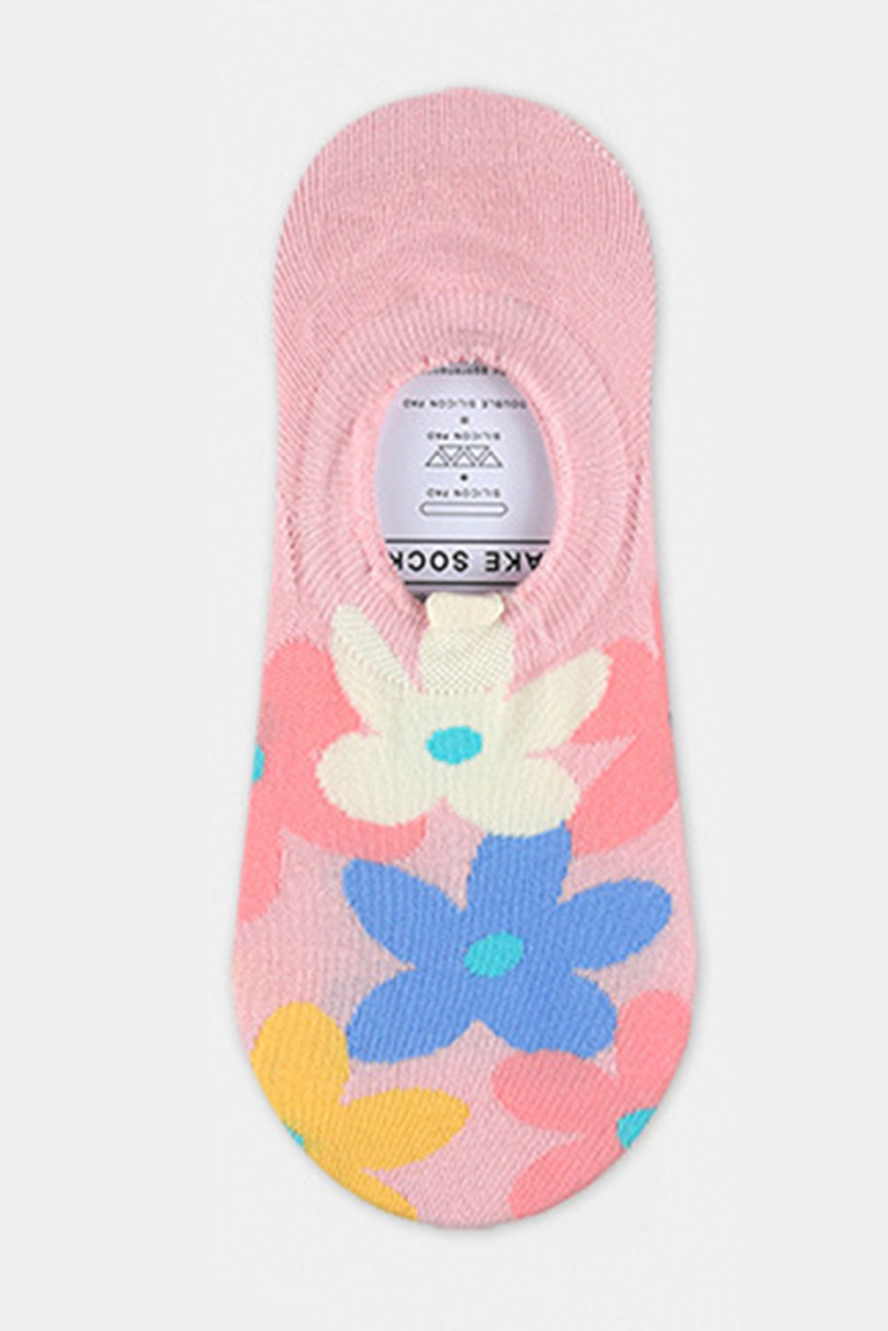 Niedliche Füßlinge mit Blumenmuster